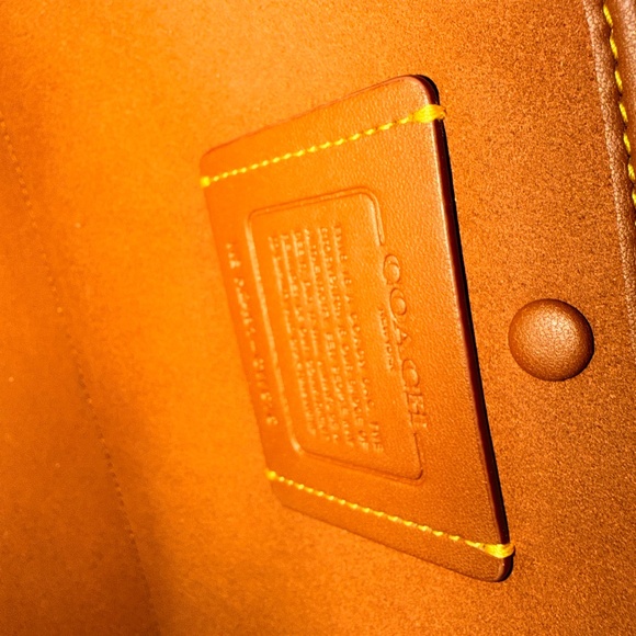 COACH, the Soft Empire 40 Leather Carryall Satchel Bag- Merlot - Picture 4 of 10